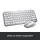 LOGITECH Klawiatura bezprzewodowa MX Keys Mini 920-010499 jasnoszara - 680463 - zdjęcie 8